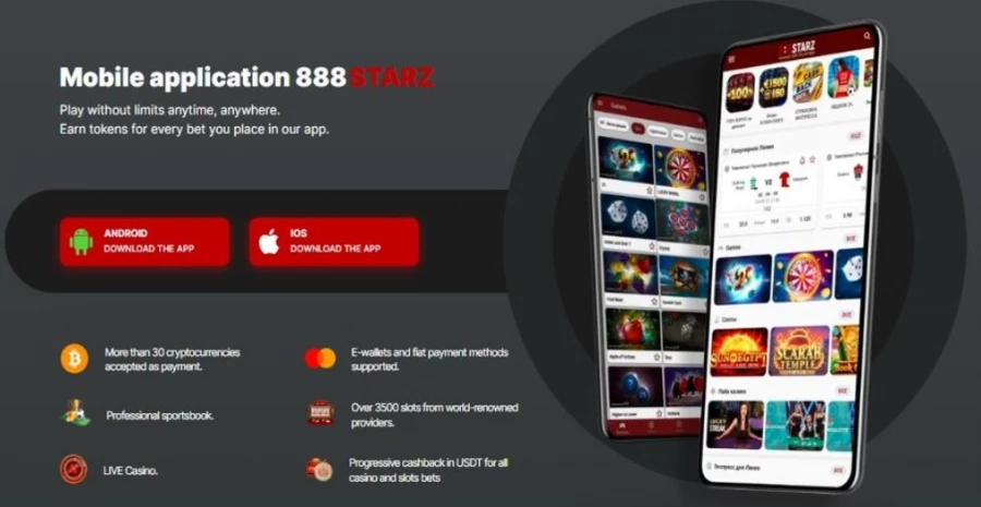 Aplicación Joker Jewels 888Starz Bet para Android